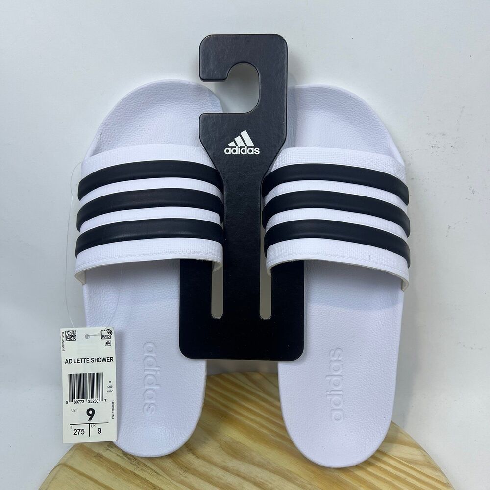 Adidas Unisex Adilette SHOWER Slides Size 9 | NEW